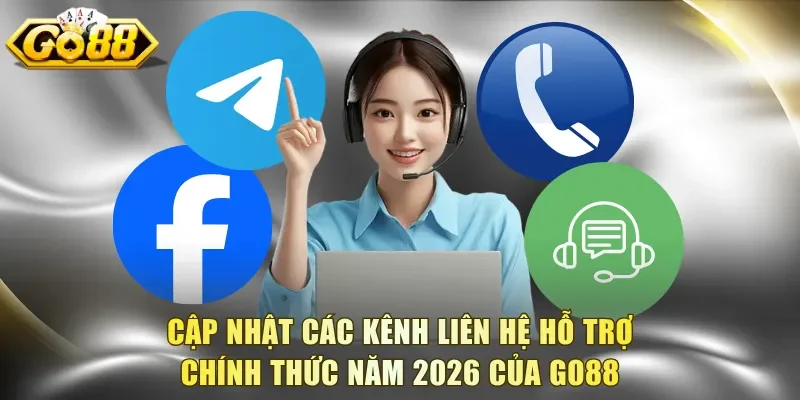 Cập nhật các kênh liên hệ hỗ trợ chính thức năm 2026 của Go88