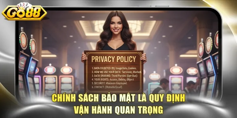 Chính sách bảo mật là quy định vận hành quan trọng